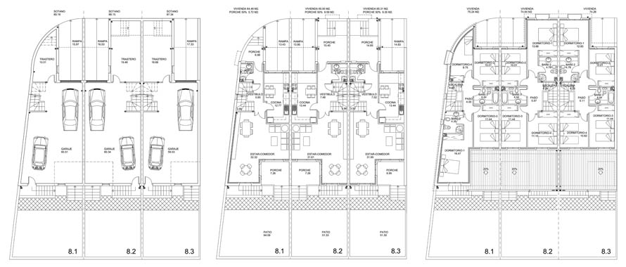 architectural plantas houses navalcarnero