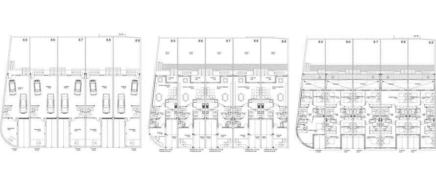 architectural plantas houses navalcarnero