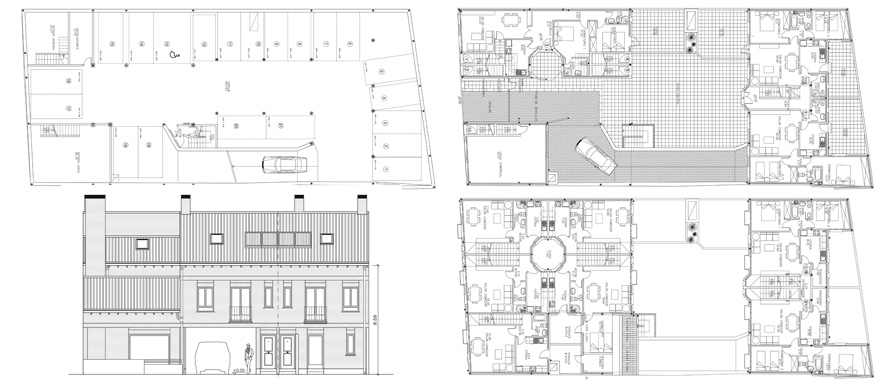 architectural plantas building navalcarnero