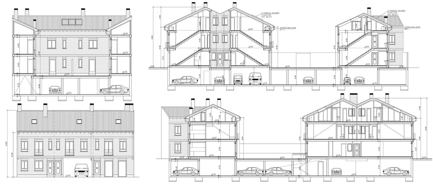 architectural alzado building navalcarnero